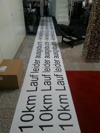 Banner 10km-Lauf ausgebucht