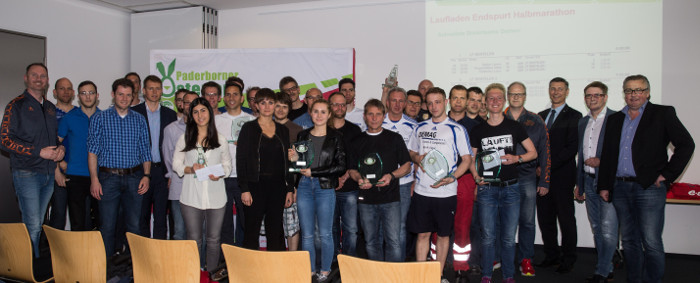 Ehrung der Firmencup-Sieger 2017