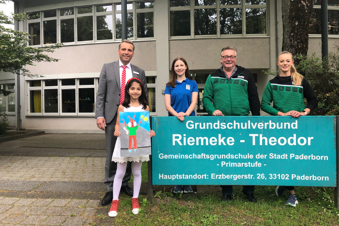 Siegerbild Osterlauf Bambini Grundschule