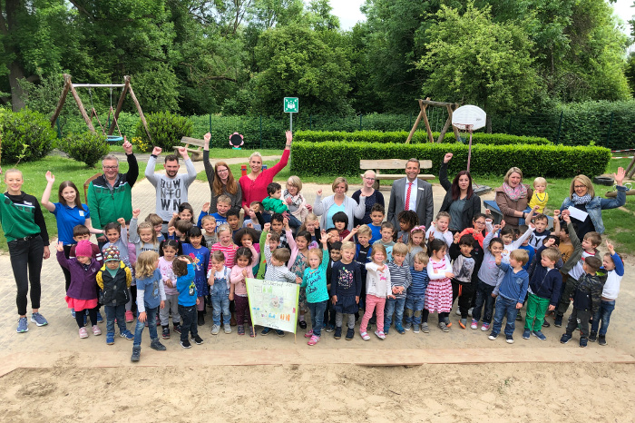 Sieger des Malwettbewerbs beim Bambinilauf gekürt