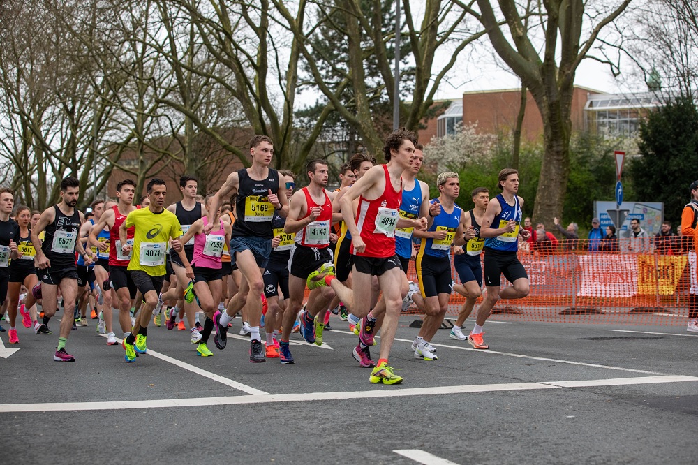 Endspurt - bald fällt der Startschuss zum 77. Paderborner Osterlauf