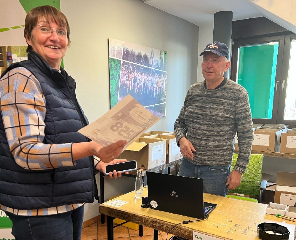 Startnummernausgabe beim SC Grün-Weiß geöffnet