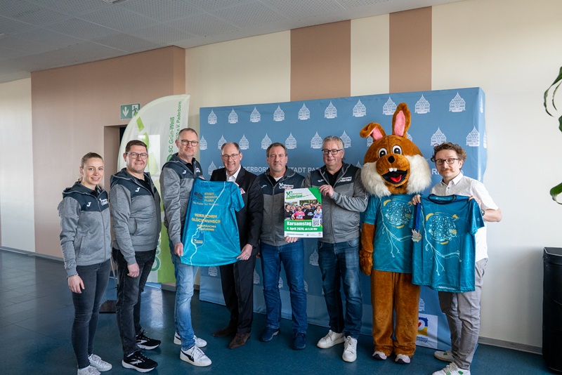 Bürgermeister Strate wird sportlicher Brückenbauer –  78. Paderborner Osterlauf mit starkem Signal für Stadt und Region