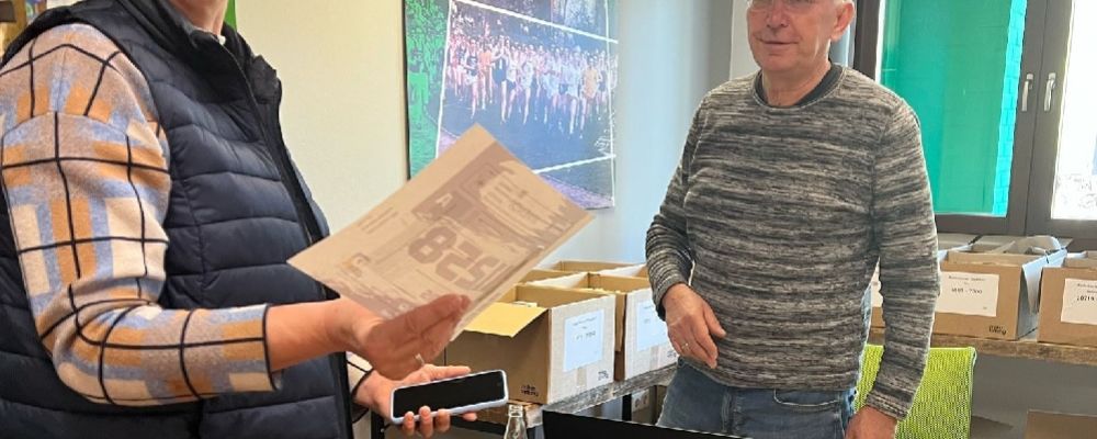 Startnummernausgabe beim SC Grün-Weiß geöffnet