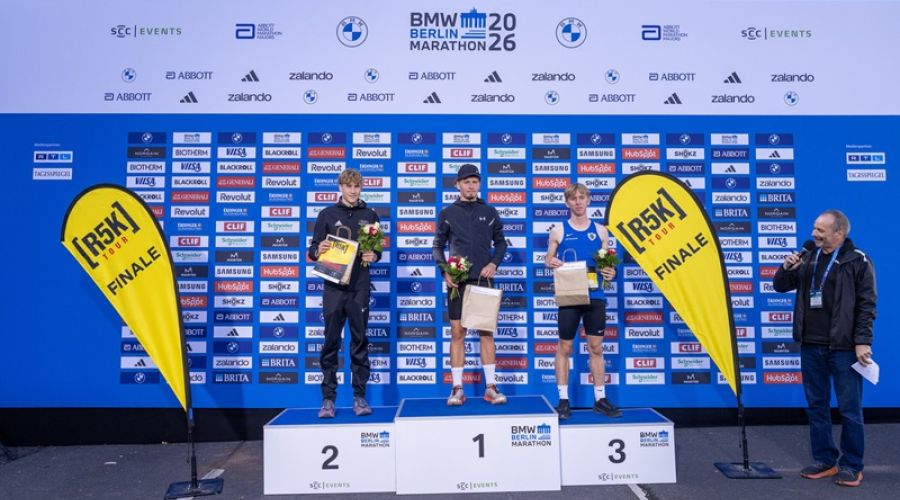 R5K-Tour beim BMW BERLIN-MARATHON: Vanessa Mikitenko und Jakob Dieterich gewinnen R5K-Serie in der U23