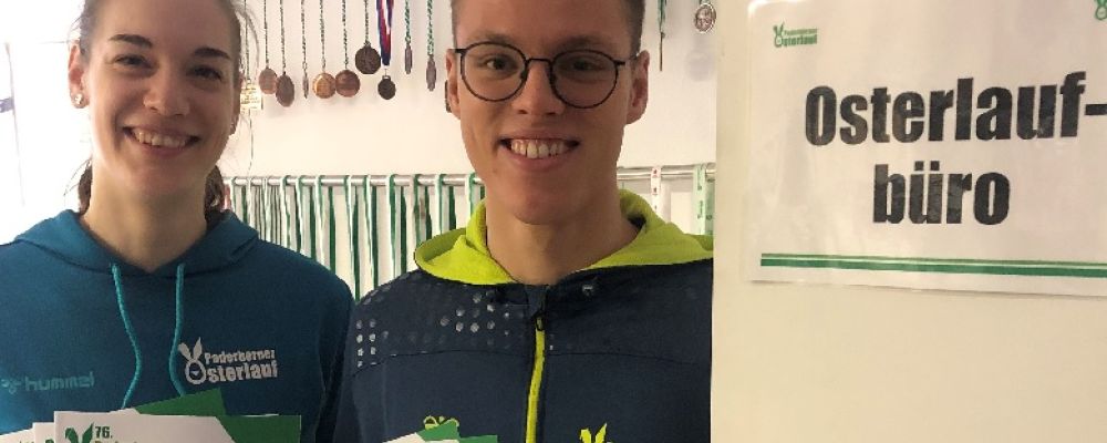 Osterlaufbüro eröffnet