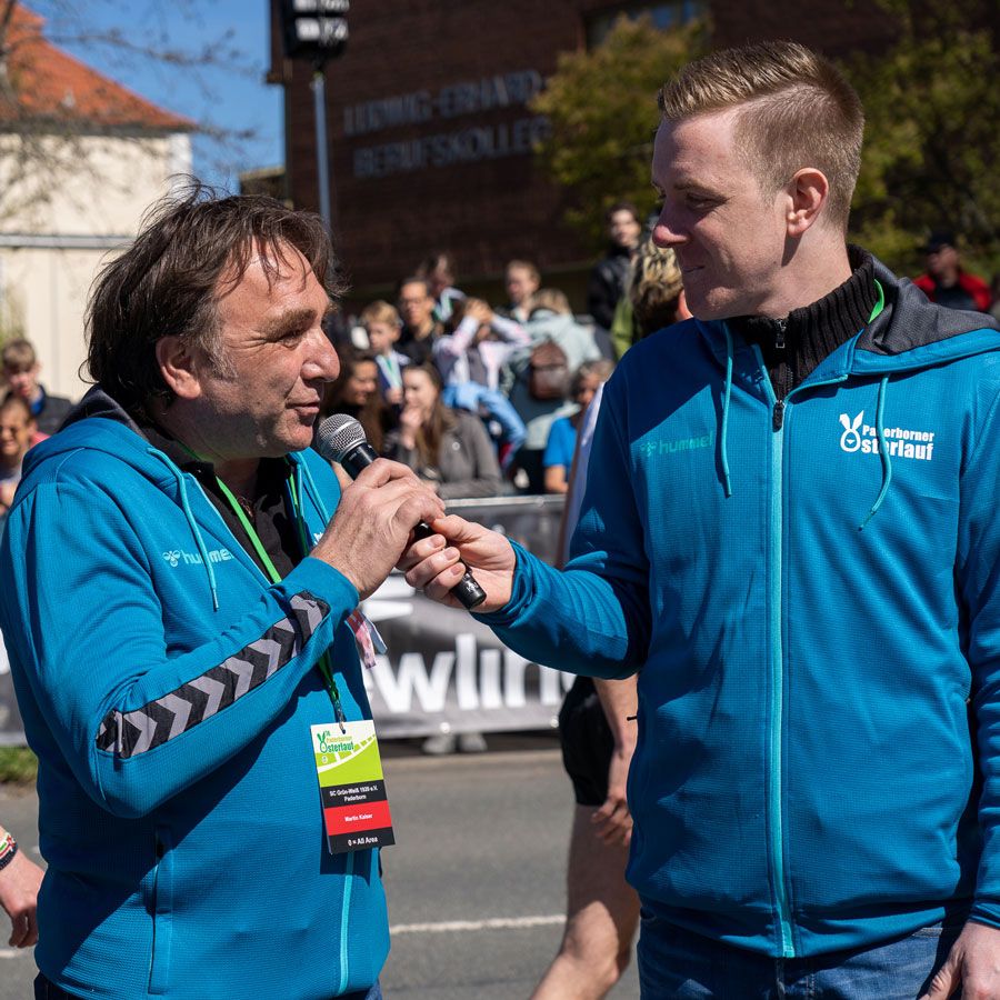 SC Grün-Weiß beim Osterlauf