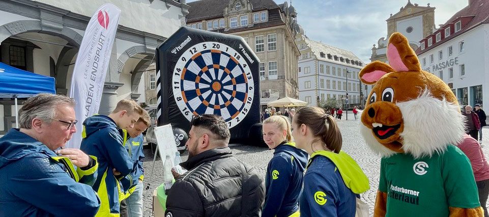 Viele Volltreffer vorm historischen Rathaus