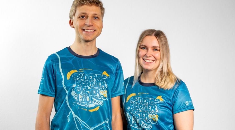 Osterlauf setzt auf die Pader - neues Osterlauf-Shirt 2026 vorgestellt