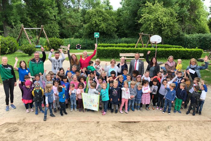 Sieger des Malwettbewerbs beim Bambinilauf gekürt