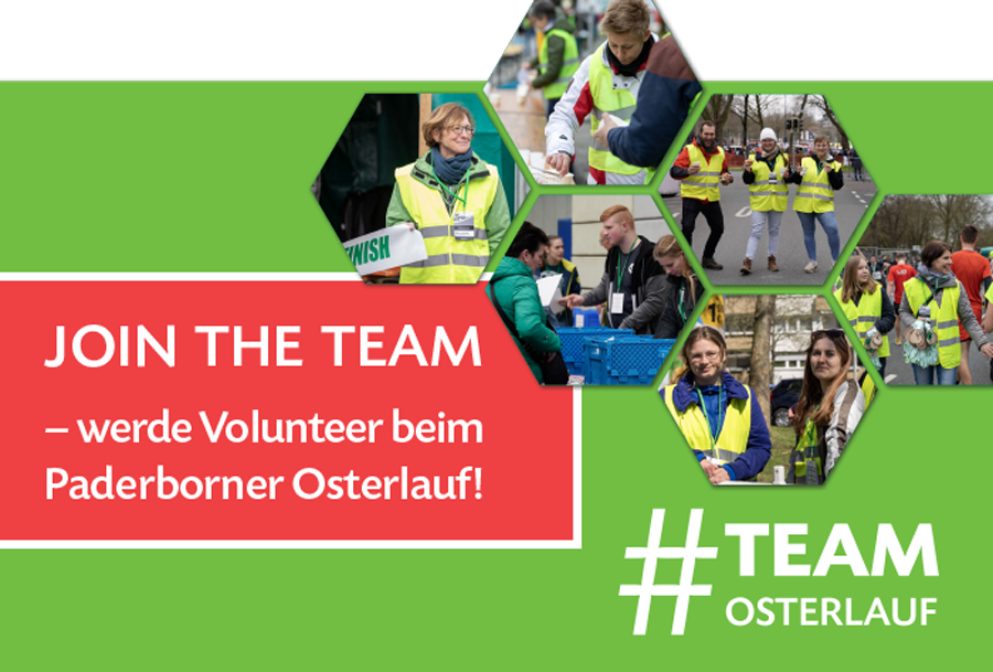 Werde Volunteer beim Osterlauf!