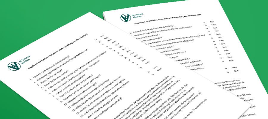 Fragebogen zur kardialen Gesundheit als Vorbereitung zum Osterlauf 2026